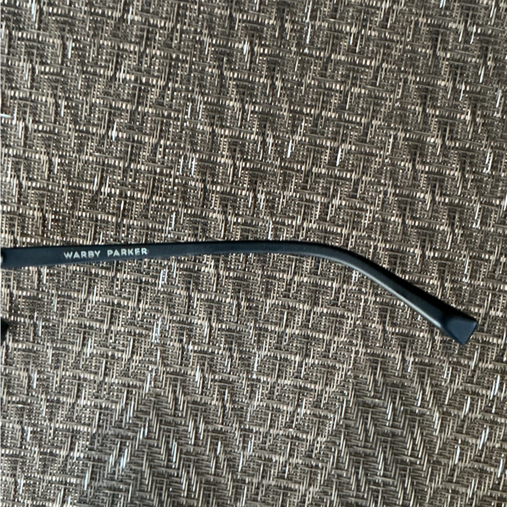 Warby Parker Wilkie Matte Black Rectangular Eyeglass Frames View 4